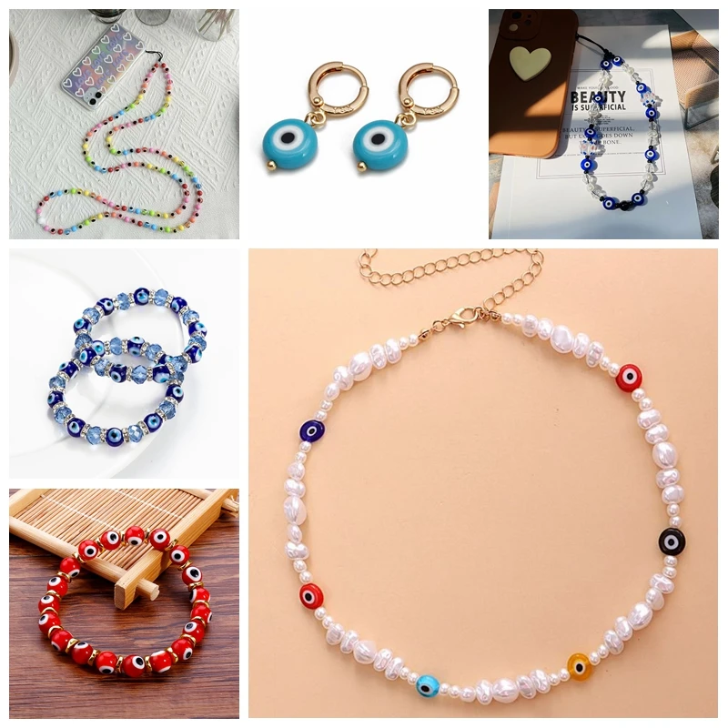 100 Perles Breloques Crâne En Turquoise Synthétique - Pour Fabrication Bijoux DIY (collier, Bracelet)
