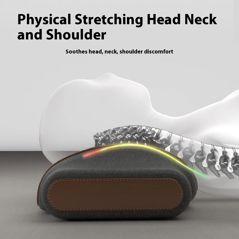 New Relieve Fatigue Airbag Neck Massage Constant temperature hot compress Pillow Electric vibrate Smart Kneading Massage Pillow