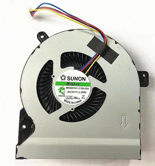 Espessura 14 mm Novo Cpu Gpu Ventilador de Refrigeração para Asus Rog Strix Gl502 Gl502vm Gl502v vt Vga S5vm Gl502vt Zx60v Fx60vm 13nb0dr0p01011 - Imagem 4