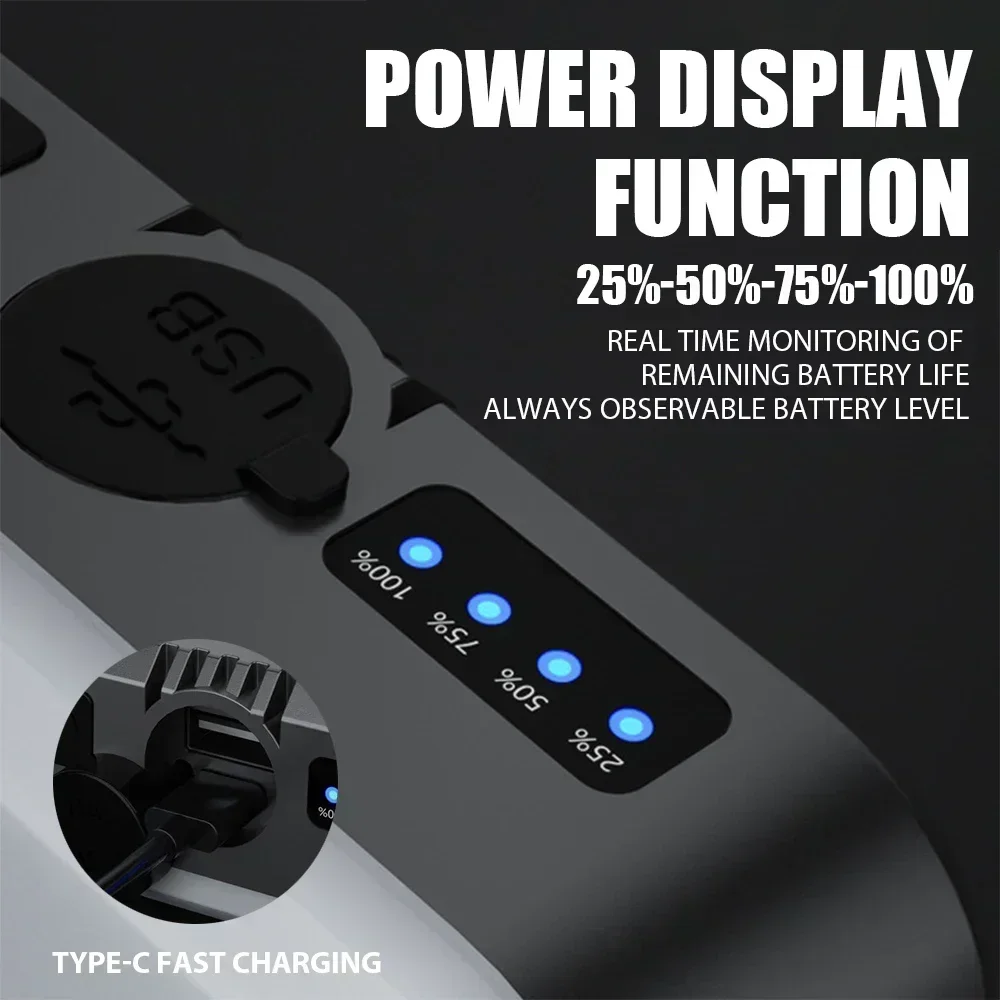Camping Lamp Camping Lights 4000MaH Camping Lamp Portable Hanging Tent Light Solar Power Rechargeable Power Bank For Outdoor Camping BBQ Party