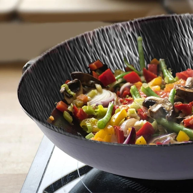 Wok avec couvercle 28 cm Chef's Home