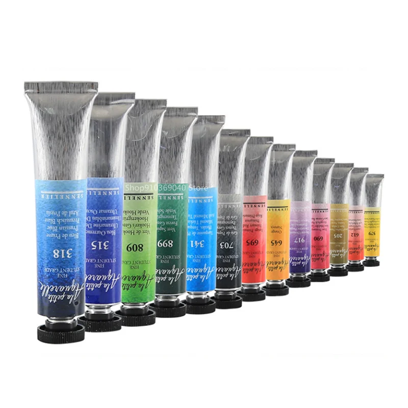 French SENNELIER College-level Single Original Watercolor Paint 21ML/tube Art Students Beginner Acuarelas Painting Supplies watercolor paint watercolor pigment