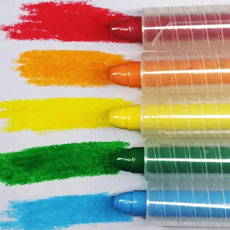 12pb 세탁 가능한 보도 초크 진보 초크 먼지 무료 단단한 물 야외 게임