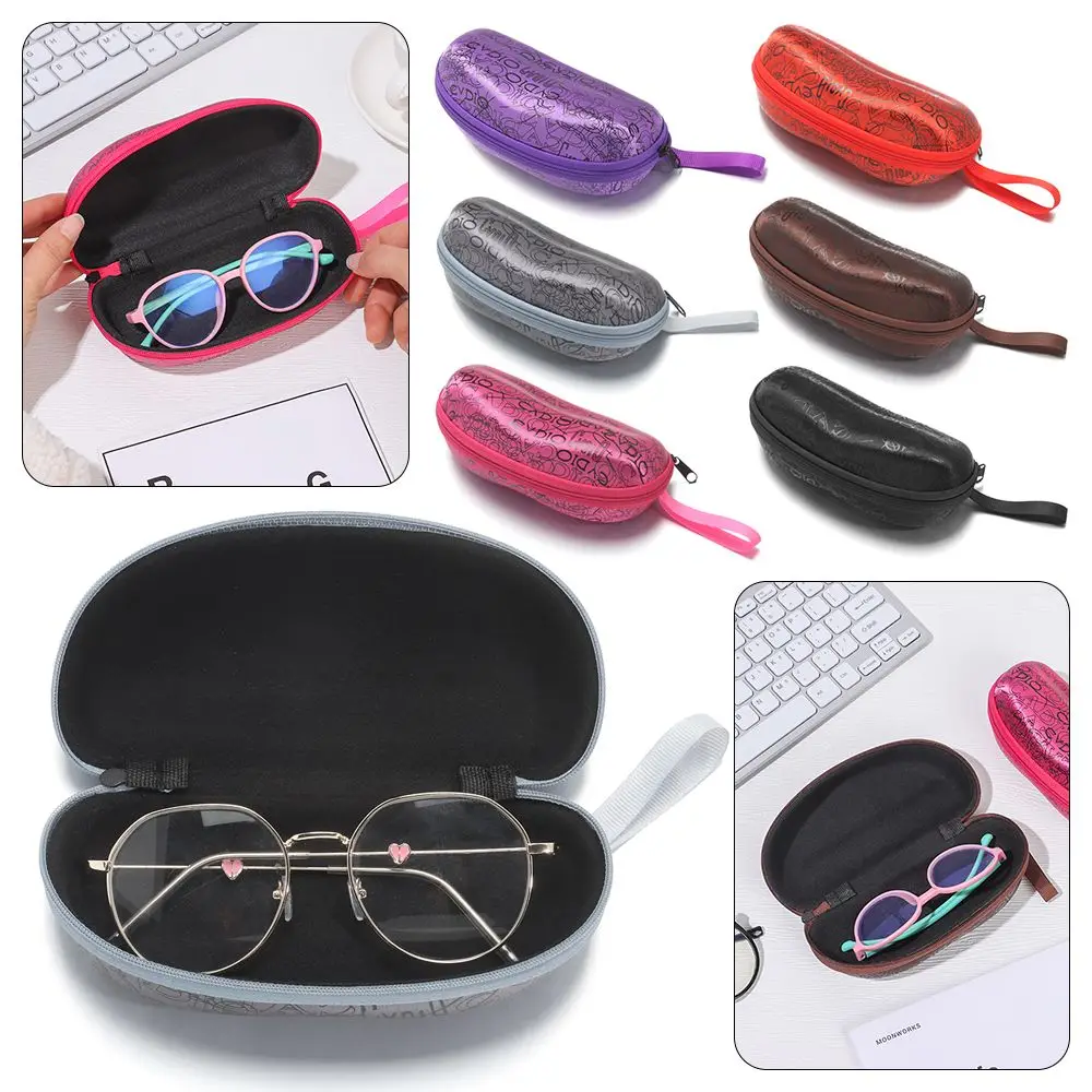 

Модный футляр для очков на молнии для путешествий и офиса, держатель для очков, аксессуары для очков
