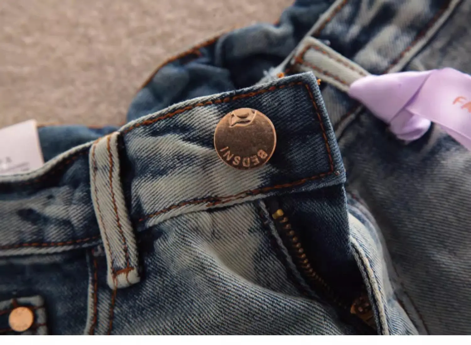 Zynvora Denim Shorts packaging