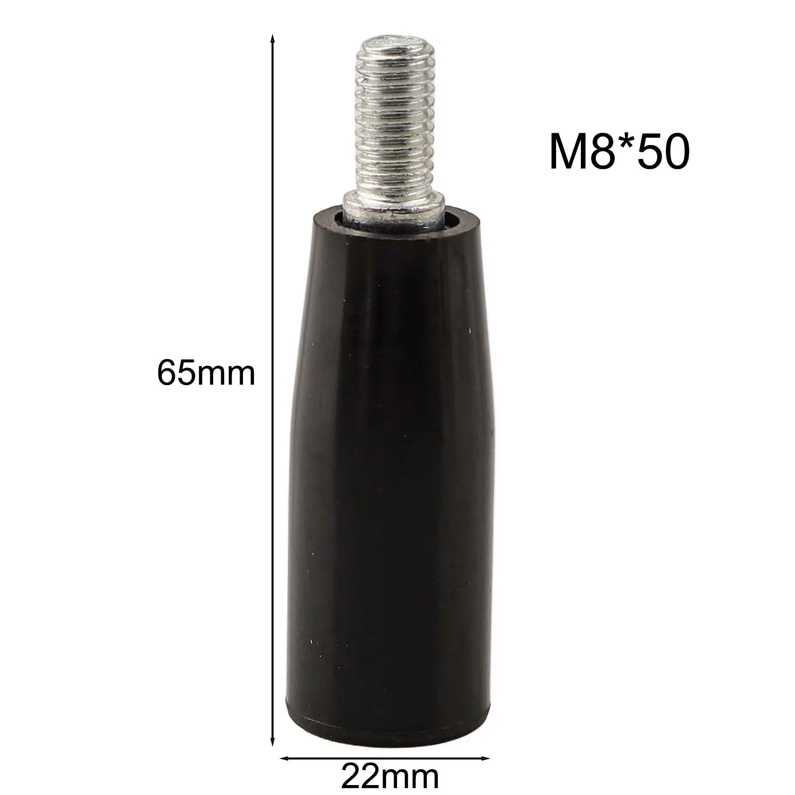 For Machinery M10*20mm 0.79in*80mm 3.94in Milling Machine Handle Industrial Equipment Handle Plastic And Metal