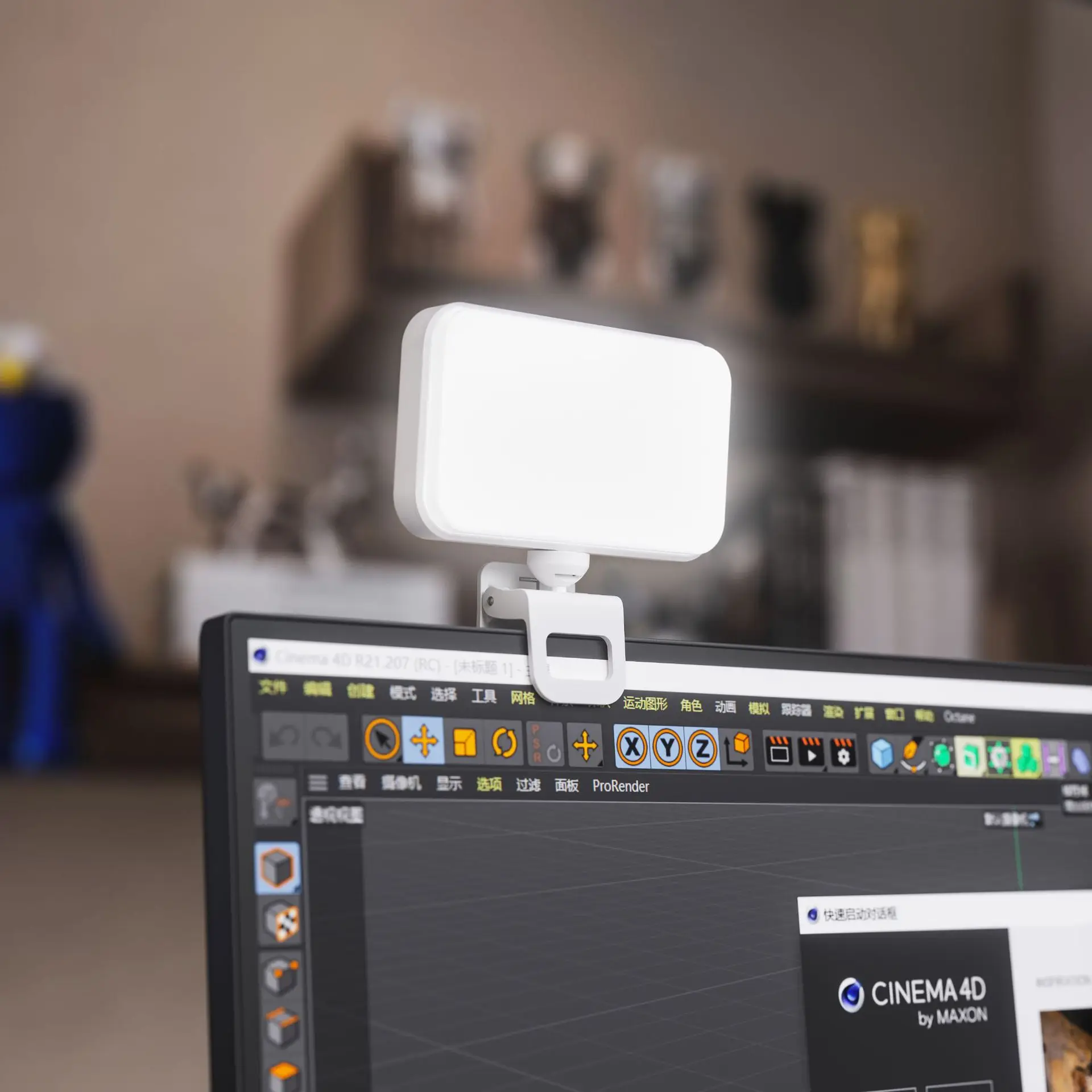 Luz de Preenchimento de Telefone Móvel Handheld Led Transmissão ao Vivo Selfie Luz de Preenchimento de Computador Luz de Vídeo Conferência de Telefone Móvel Luz de Preenchimento - Image 3
