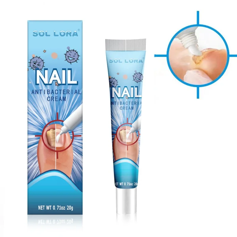 Corded Nail Fungal Lamp Treatment Device Repair Toenail Fingernail Fungus Treat Onychomycosis Laser Nails With Toe Care Cream