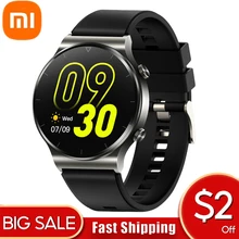 

Xiaomi UM92 Men Smart Watch Bluetooth Call Sport Watch Local Music Play Realtime Weather Heart Rate Blood Pressure Monitor Watch