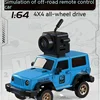 Sniclo 1:64 3010 Wrangler Off-road Fpv Car Micro Fpv Car With Goggles 4wd Car Remote Mangetic Removable Fpvbox Simulation Drift 3