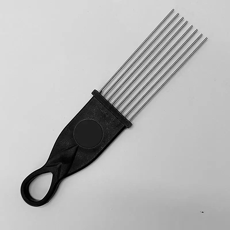 Guiro Scraper Metal Latin Instrument Brush Comb-Style Scraper Latin Percussion Easy Grip Guiro Brush for Band Concert