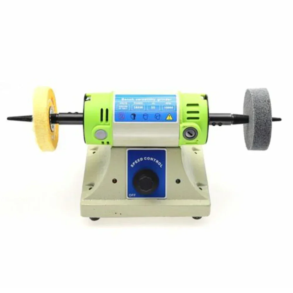 2pcs 8mm Polishing Spindle Grinding Adapter Tapered Nose Left Right Shaft Abrasive Tools Pigtail Wheels Rod Set