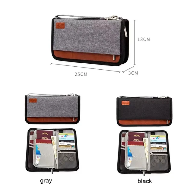 Portefeuille De Voyage Familial Avec Blocage RFID - Organiseur De Documents