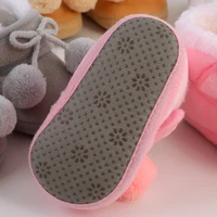 Newborn Booties Baby Socks Shoes Girl Winter Warm Cute Toddler Prewalkers Soft Anti-slip Infant Newborn Crib Crawl Shoes 2