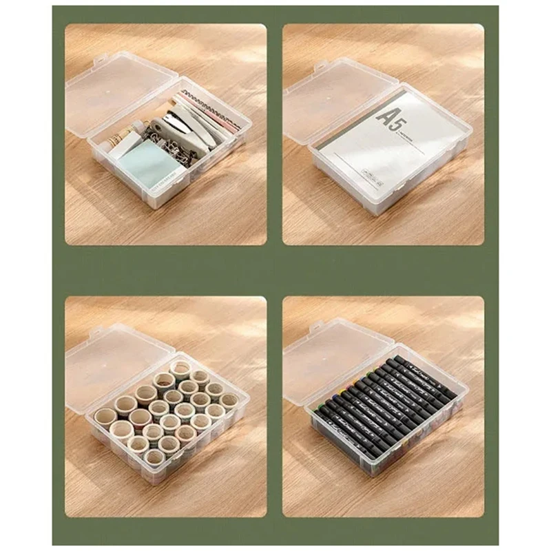 A4 사이즈 책 정리함, 사무실 파일 박스, 투명 파일 정리함, 어린이 퍼즐 정리함, 3 개