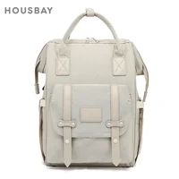 Baby Nappy Bag Mummy Bag Backpack Waterproof Storage Handbag Outdoor Travel Mommy Maternity Bag For Baby Stuff 2 Layer Gray 1