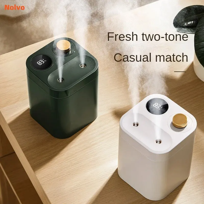 Dual Nozzle Cool Mist Maker Wireless Aroma Essential Oil Diffuser Top Fill Large Capacity Air Humidifier For Bedroom Large Room