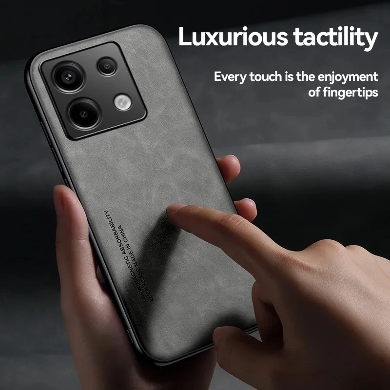 Magnetic Case Phone Case Phone Protector Cover Magnetic Case for Xiaomi Redmi Note 14 13 Pro 5G Note 13 Pro+ Plus 12 12S 11 Pro