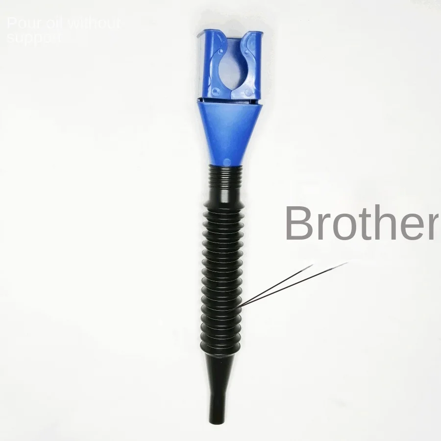 Car Radiator Funnel Kit Long Stem Funnel Gasoline Oil Fuel Filling Tools Anti-splash Plastic Oil Funnel Motorcycle Refueling Tools Auto Accessories