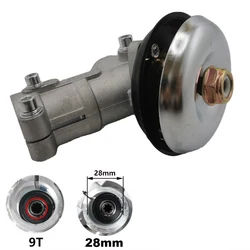 Durable Strimmer Gear Head for Brush Cutters and Lawn Trimmers (28mm 9T)