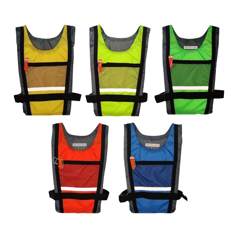 Swim Vest Adult children Life Jackets Kayak Women Men PFD Buoyancy Aid for Snorke Boat Water Sport Fully Adjustable Crotch Strap life jacket
