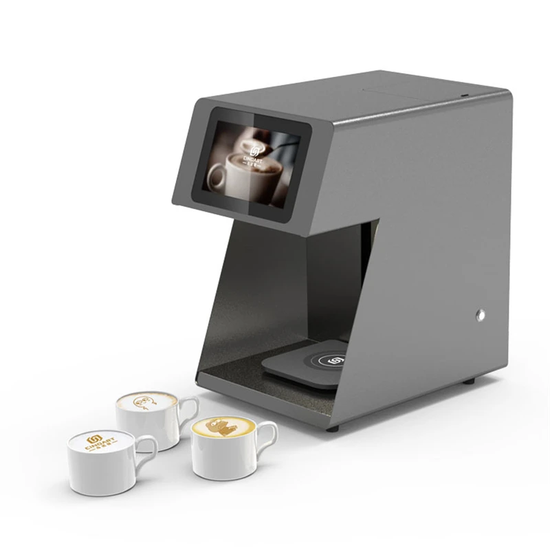 Automatic Latte Art Machine Coffee Printer Food Surface Printer Caramel  Wifi