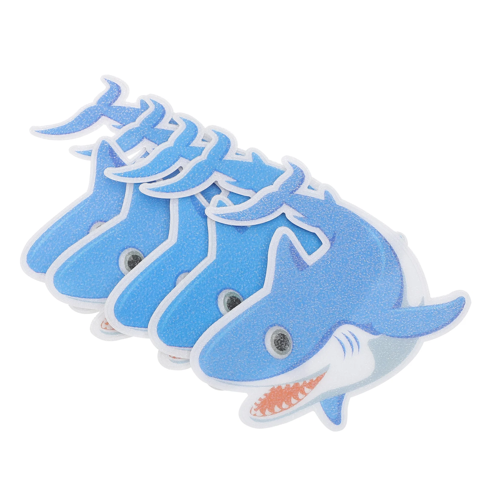 

5 Pcs Bath Tub Antislip Stickers Bathtub Non-slip Treads Bathroom Floor Nonslip