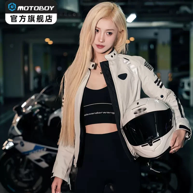Summer Women Motocross Jacket Outdoor Road Commuter Motorcycle Riding Jacket Cycling Jacket Outdoor Sports Tops Abrasion