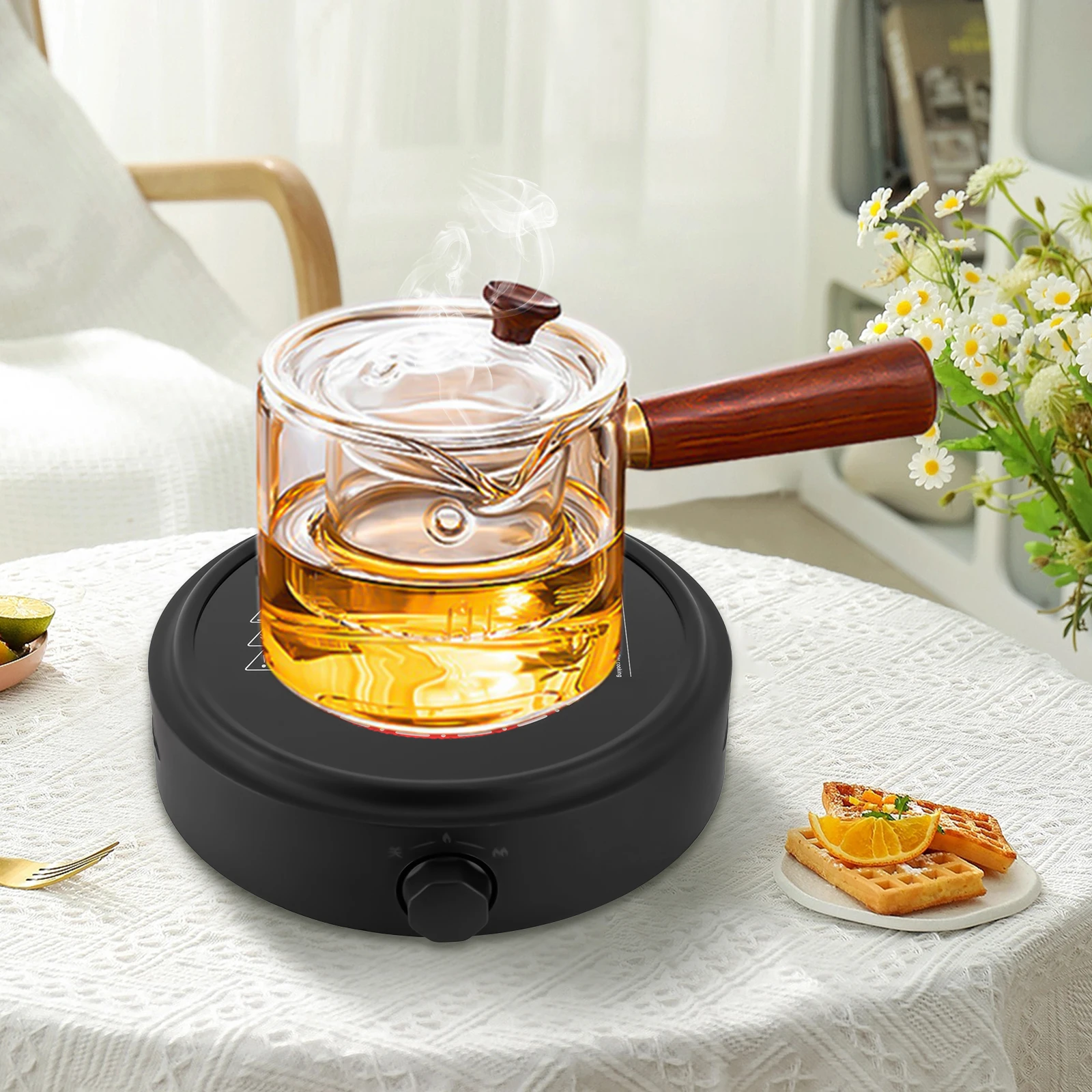 HTLLT Portable Small Electric Fan Electric Fan Desktop Home 16 inch Silent Shaking Head Timing Large Table Fan Floor Fan　並行輸入品 : HTLLT Ventilador portátil Mini ventilador eléctrico