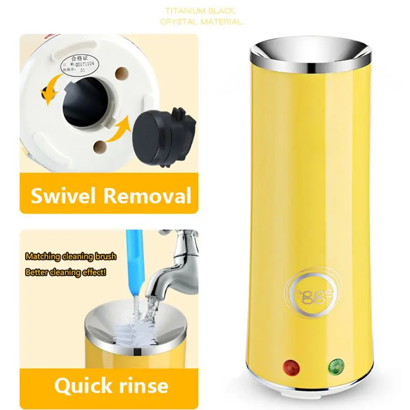 110V220V Automatic Egg Roll Maker Sausage Burrito Omelette Breakfast machine Thermostat Egg Boiler Cake Roll Dust cover Washable 3