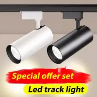 LED Track Light 30W  Set Track Lamp Rail Lighting for Home Spotlight Indoor Living Room Clothing Shop Store Bedroom Lamp Fixture 1