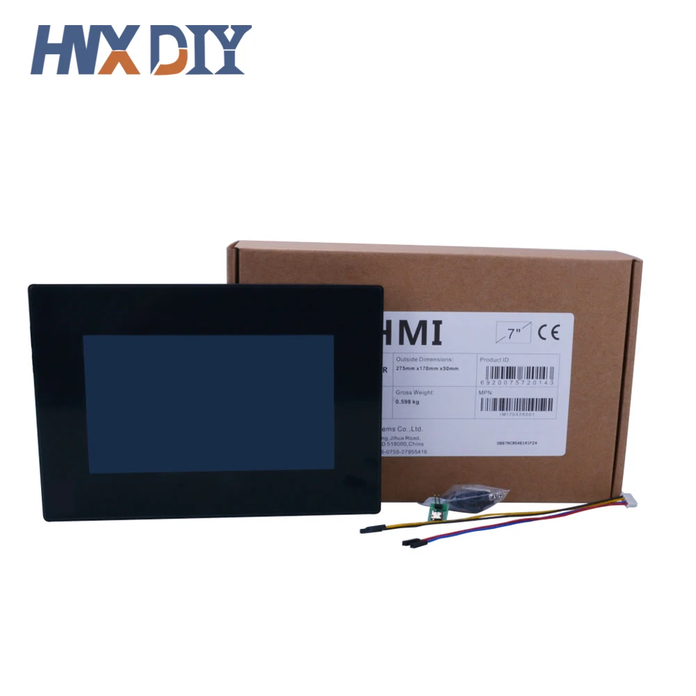 

Nextion NX8048K070-011R/011C 7 inch full-color enhanced LCD display, HMI, resistive touch screen integrated RTC with housing