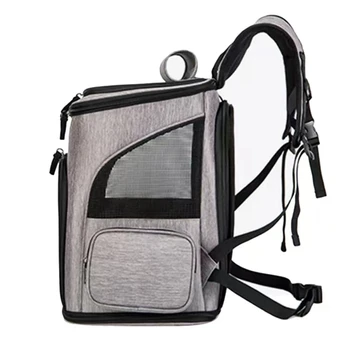 Expandable Cat Backpack Breathable Outgoing Travel Backpack Carrier