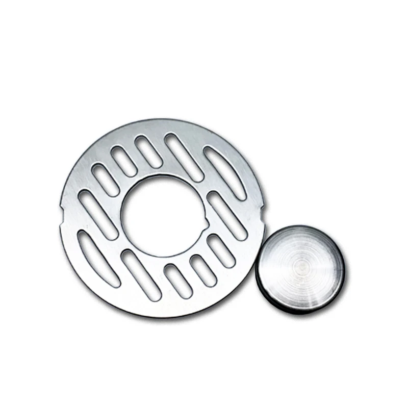 1 PC Dual-use Stainless Steel Floor Drain Cover Overflow Round Anti-clogging Bathroom Drain for Dedicated Washing Machine Pipes