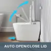 YYHC-Digital display independent tankless intelligent automatic flushing intelligent toilet bidet 2