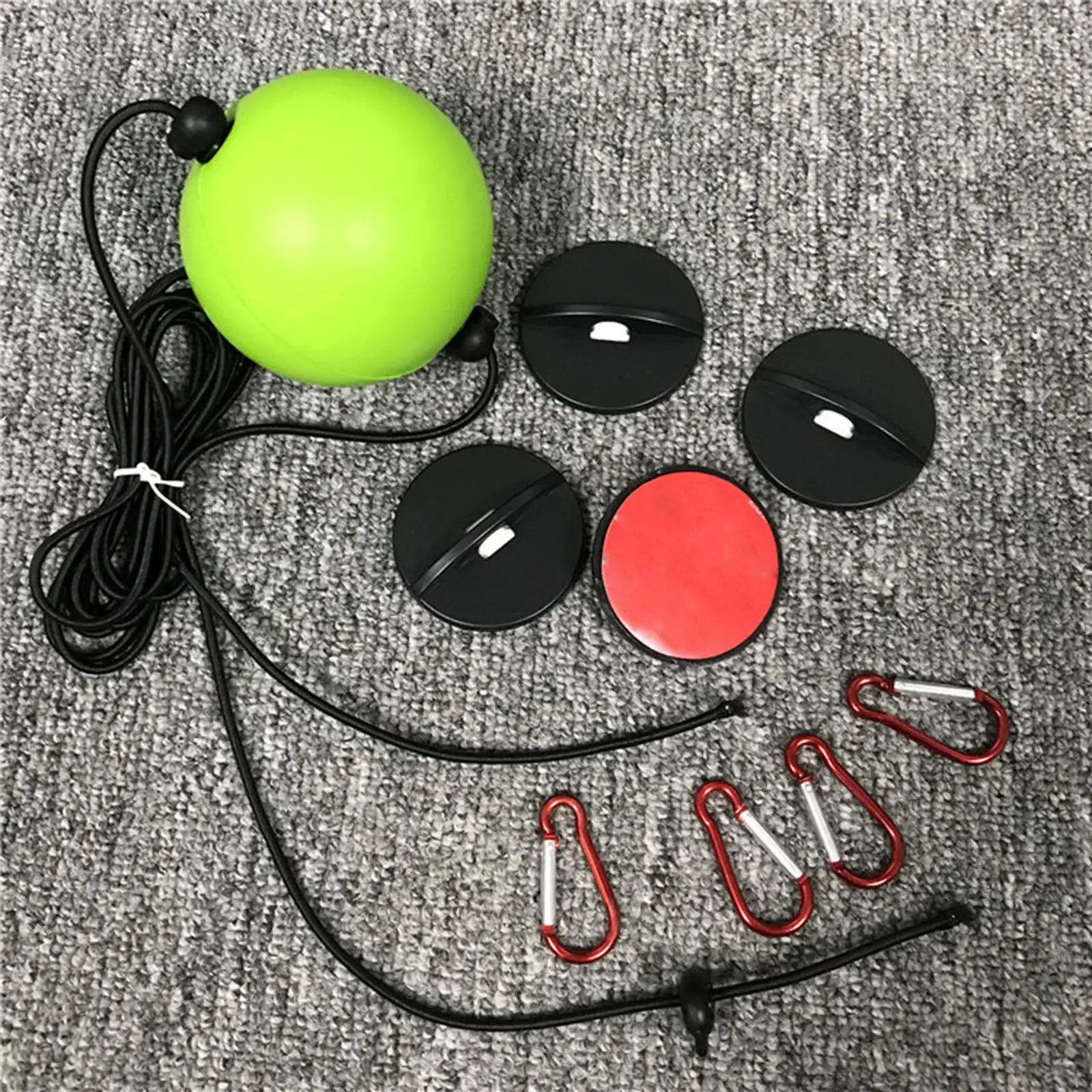 Durable Boxing Ball Double End Training Exercise Workout Floor to Ceiling Boxing Ball Coordination Adults Suction Cup boxing punching bag boxing speed ball boxing reaction ball boxing training pad