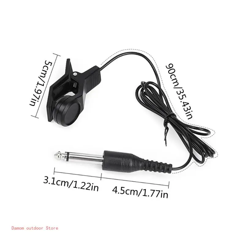 Guitar Pickup Universals Guitar Acoustics Pickup Clip On Contact Microphones Piezo Pickup