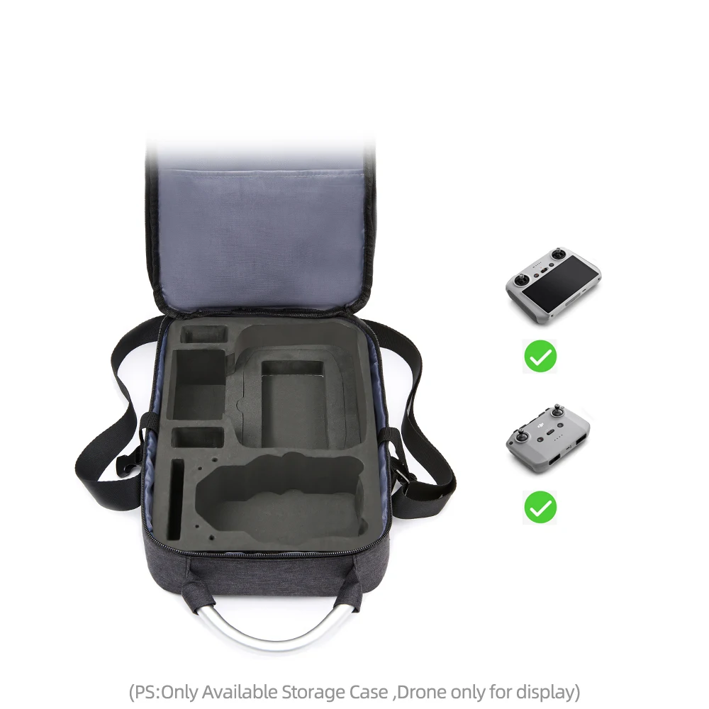 Protable Carrying Case Mini 4 Drone Battery Storage Bag Remote Comtroller Handbag Shockproof For DJI Mini 4 Pro Accessories