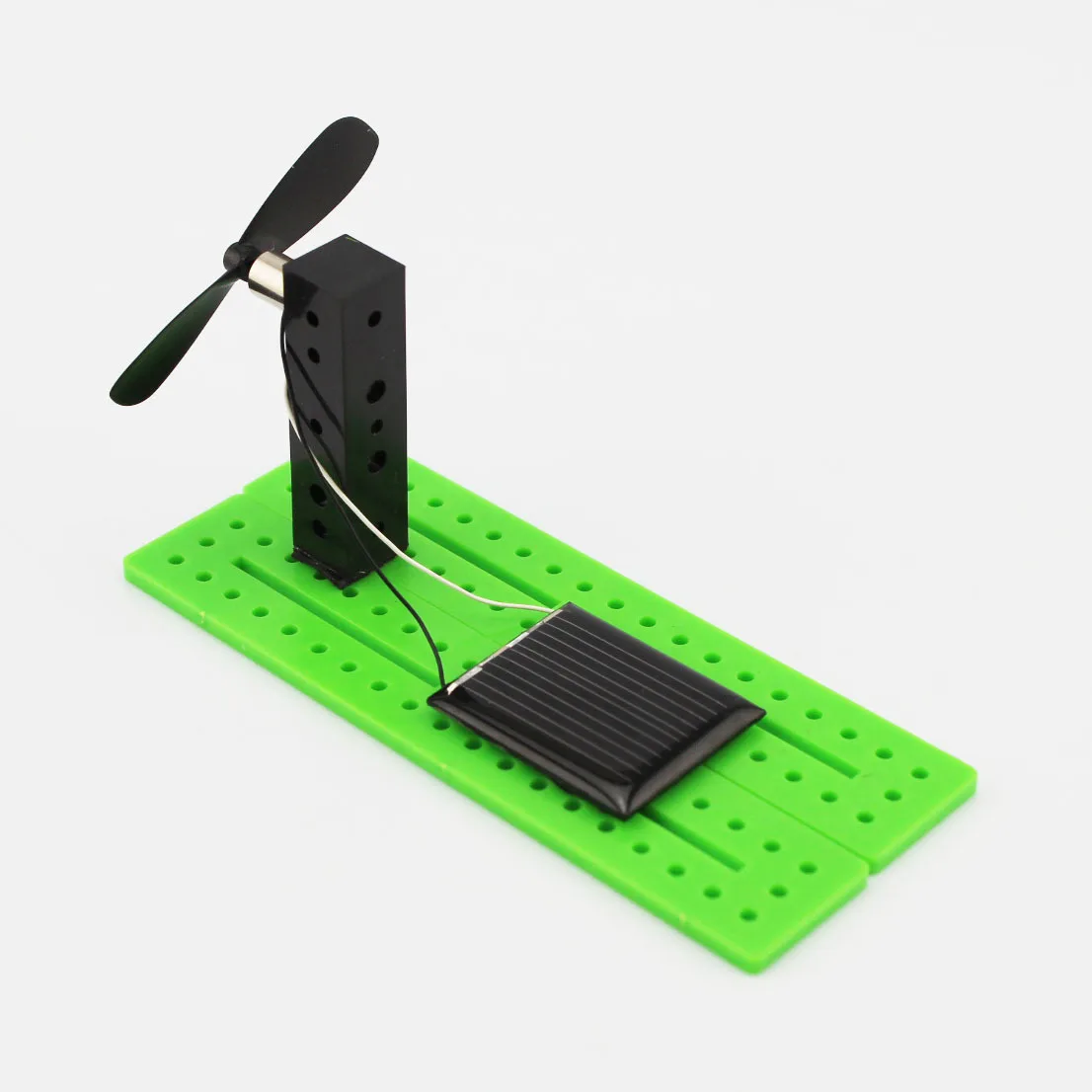 Simple Solar Energy Generation Toys Creative Science Physical Gizmo Assembled Toy Kids Fashion Puzzle Fan Toy 1pcs solar robot kit