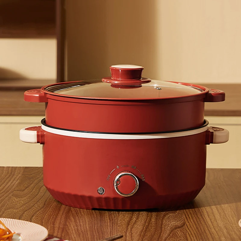 Red With Steamer