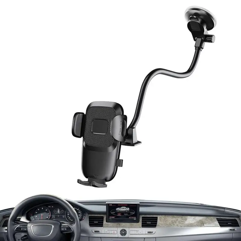

Car Phone Mount Phone Mount Stand Suction Cup Car Dashboard Windshield Universal Adjustable Car Phone Holder Mount For Cellphone