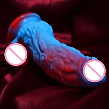 Huge Dildo Anal Plug Dragon Monster Penis Suction Cup Big Dick Animal Dildo Vagina Massager Masturbator For Men Women Sex Toys 5