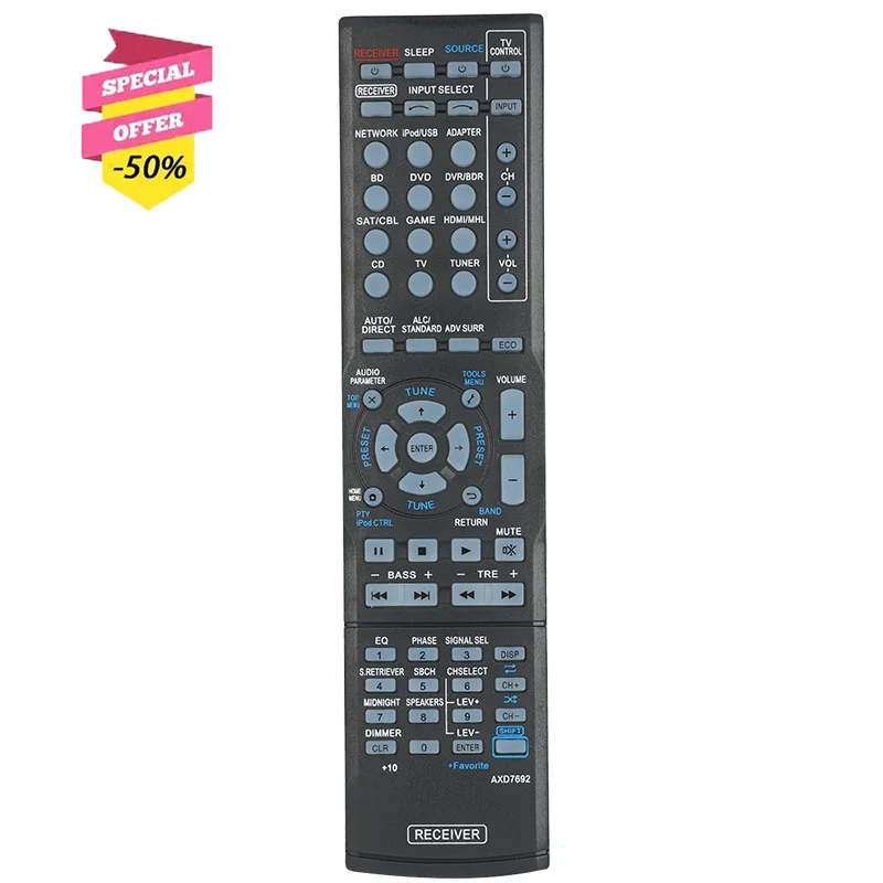 Axd7692 Telecomando Per Ricevitore Av Pioneer Vsx-43 Vsx-528 Vsx-823 Vsx-828 Vsx-5231 Vsx-528-S Vsx-828-S Vsx-528-K Vsx-823-K