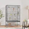 Topeakmart X-Large Parrot Cage Bird Cage with Rolling Stand Medium Birds Cockatiels Quaker Green Cheek Sun Conure African Grey 1