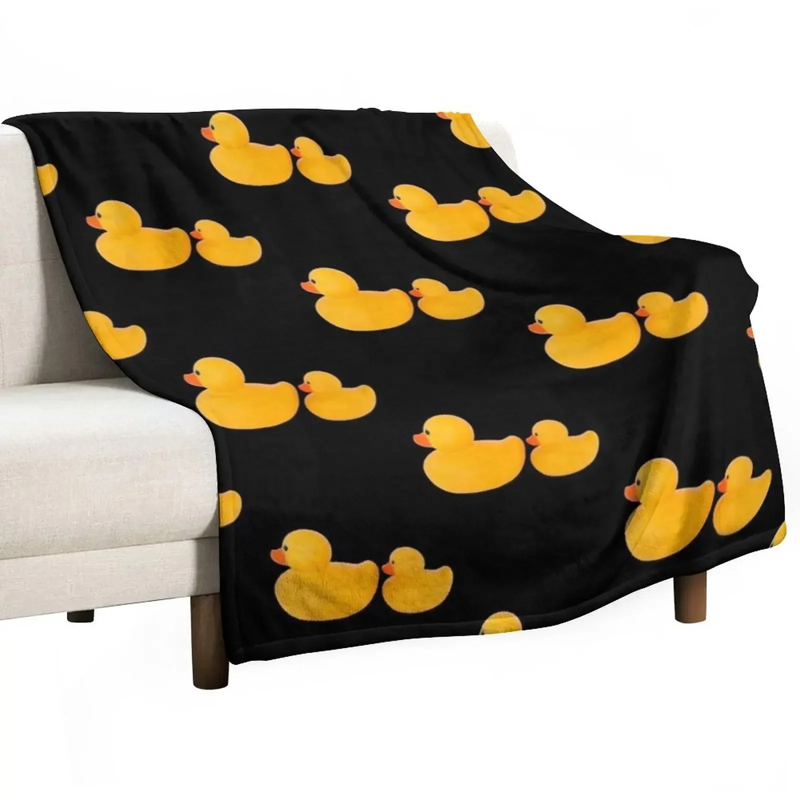 

Rubber ducks Throw Blanket Summer Beddings blankets and throws Blankets