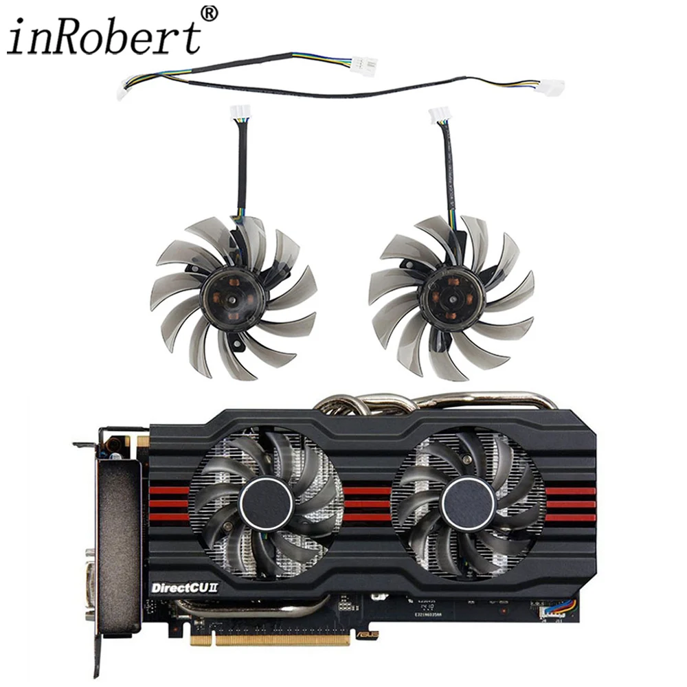 75Mm Fd7010H12S 12V 0.25A Gtx660 Ventola Della Scheda Video Per Ventola Di Ricambio Della Scheda Grafica Asus Gtx 660