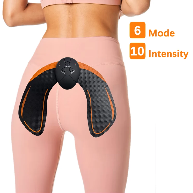 EMS Hip Waist Stimulator Trainer Muscle ABS Fitness Buttocks Massage Butt Lifting Buttock Toner Trainer Slimming Massager