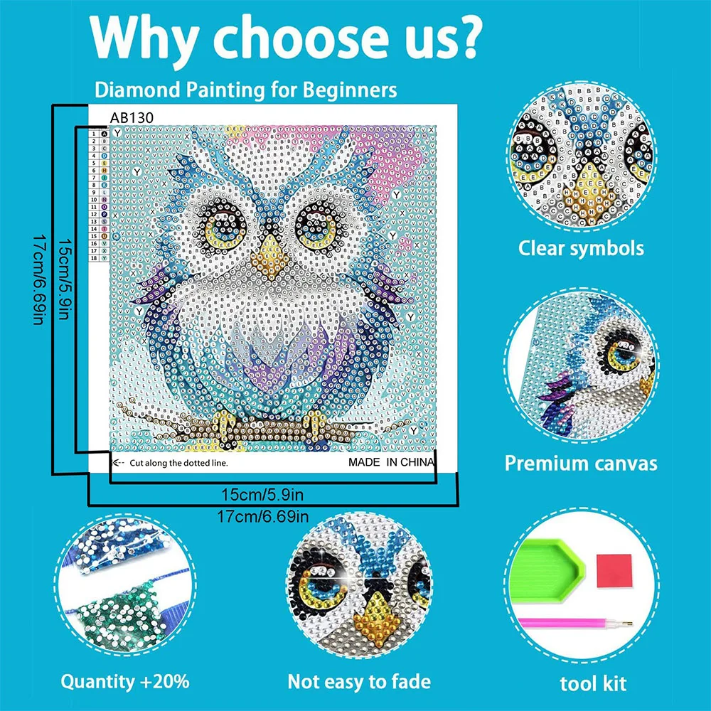 Diamond Painting Kit - Panda Design