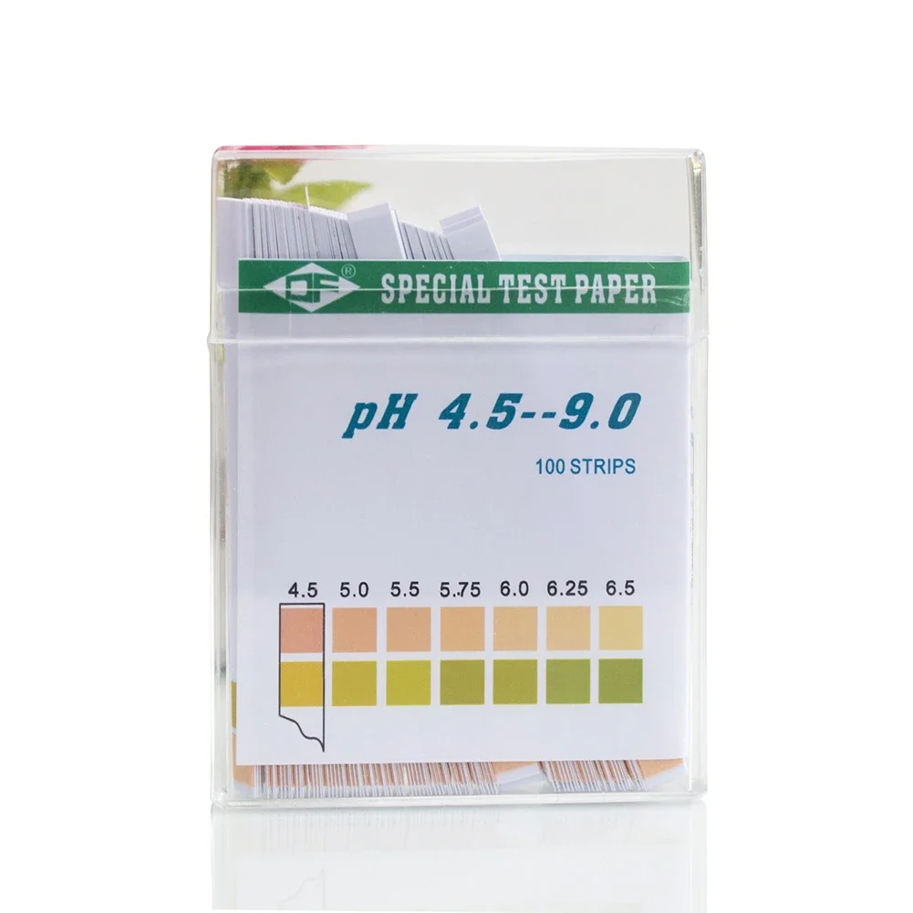 PH Value Test Strip 100 Piece PH 4,5,9 Drinking Water Aquariums Lndicator Litmus Tester Paper Water Soilsting Kit Fact