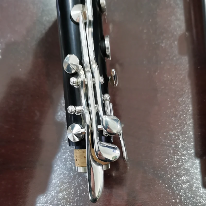 ANMUTIG Oehler System G Tune Clarinet Ebony Clarinet Silver Plated 18 Keys